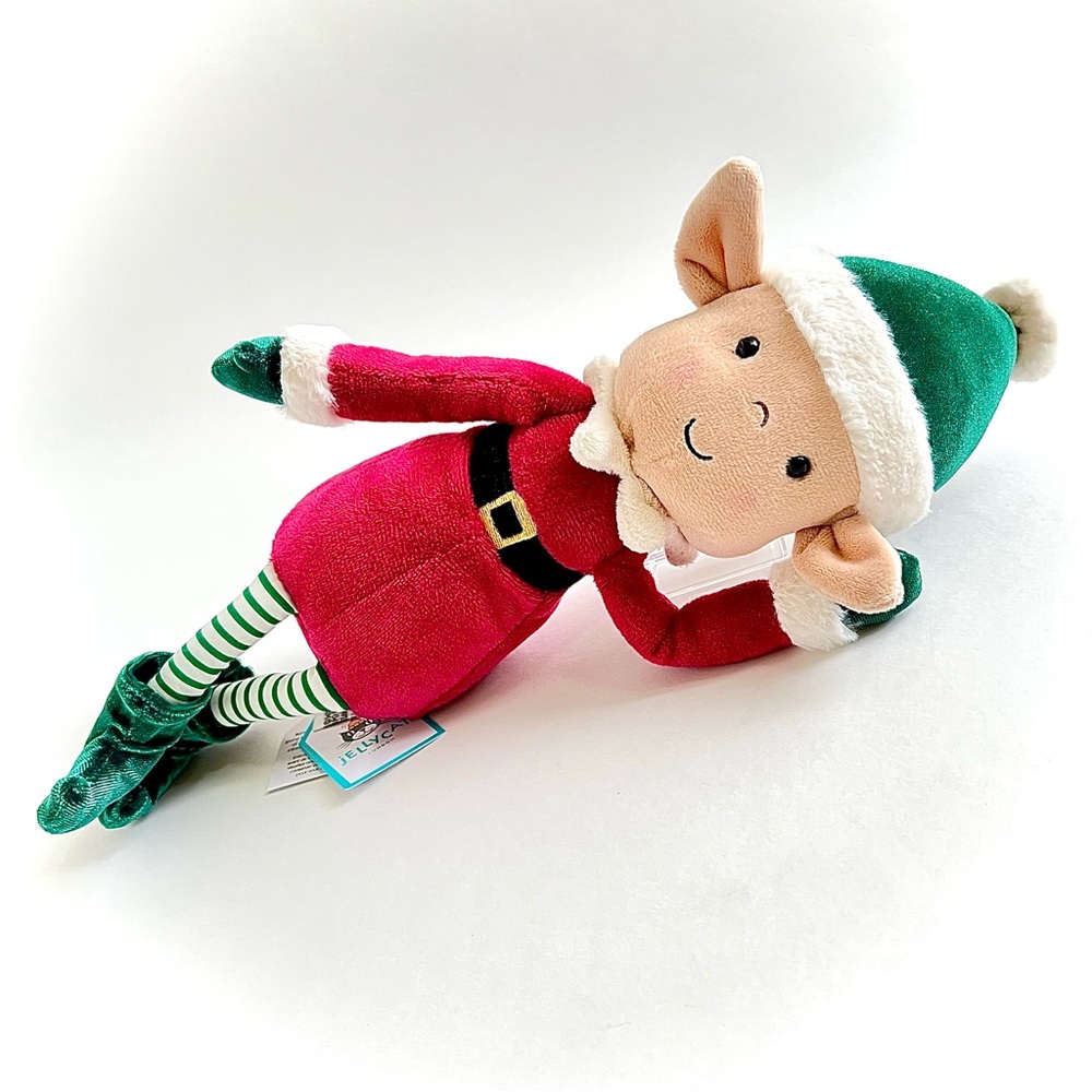 Jellycat “Eldo Elf” Soft Cute Plush Christmas Toy (NWT) - Picture 2 of 6